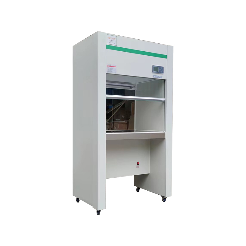 Desain peredam kaca semi tertutup Clean Bench